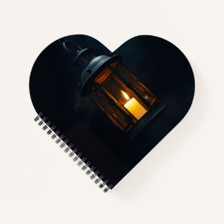 Carnet Luxury Gothic Lantern Halloween Spiral Notebook