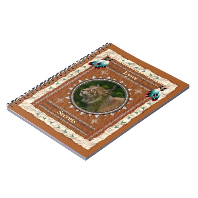 Carnet Lynx - Secrets - Bloc-notes 80 pages (Côté gauche)