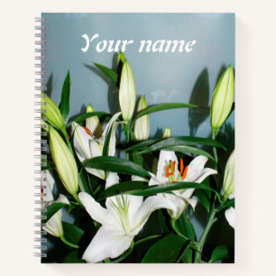 Carnet Lys blancs