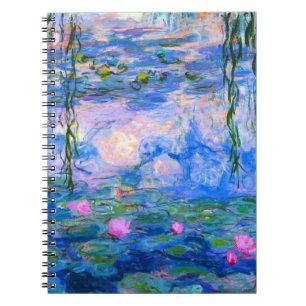 Carnet Lys d'eau Claude Monet restaurés