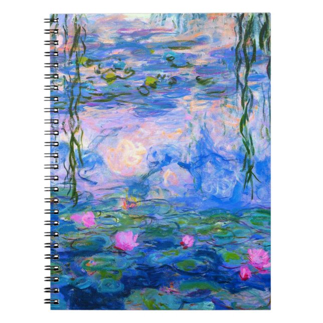 Carnet Lys d'eau Claude Monet restaurés (Devant)