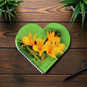Carnet Lys élégant des Incas / Alstroemeria jaune