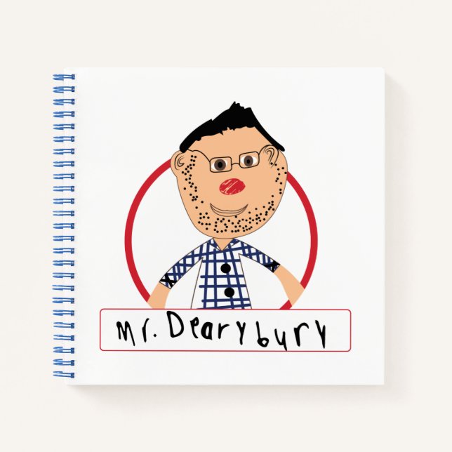 Carnet M. Dearybury Sketchbook (Devant)