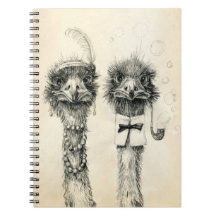 Carnet M. et Mme Ostrich