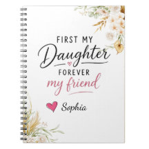 Ma fille d'abord personnalisée pour toujours mon a