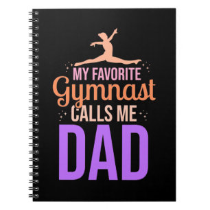 Carnet Ma Gymnaste Favorite M'Appelle Papa