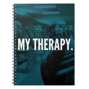 Carnet MA THÉRAPIE - Exercice de musculation Motivation