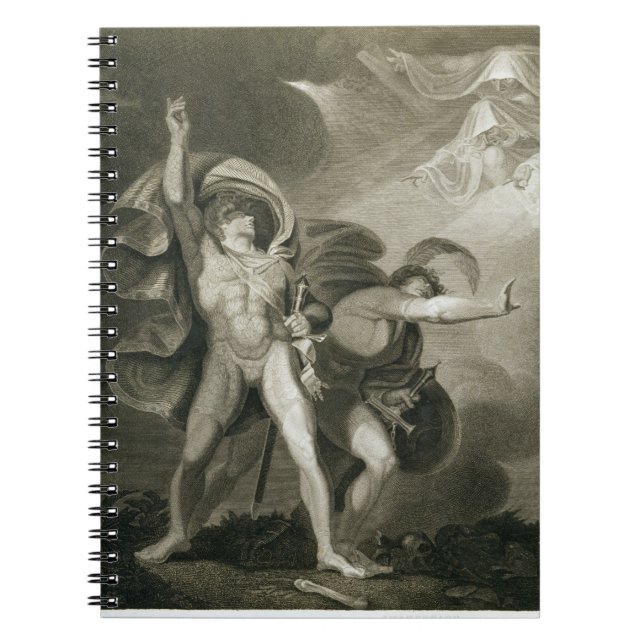 Carnet Macbeth, Banquo et les trois sorcières sur la (Devant)