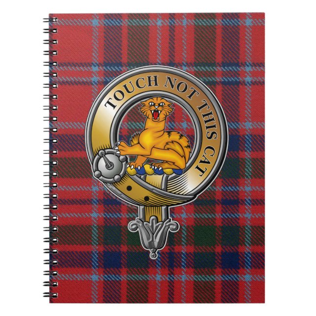 Carnet MacGillivray Tartan & Badge (Devant)