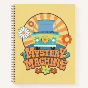 Carnet Machine de mystère Van Floral Graphisme