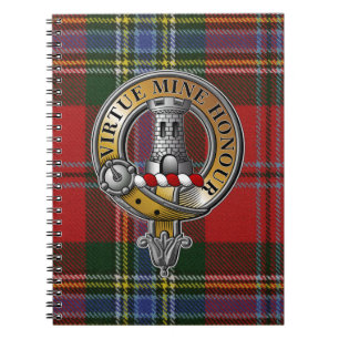 Carnet MacLean Tartan & Badge