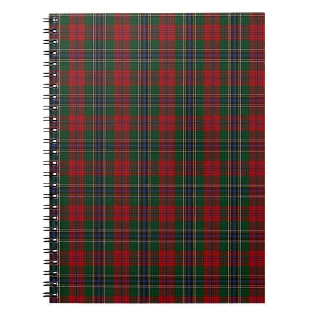 Carnet MacLean/tartan de famille clan de McLean (Devant)