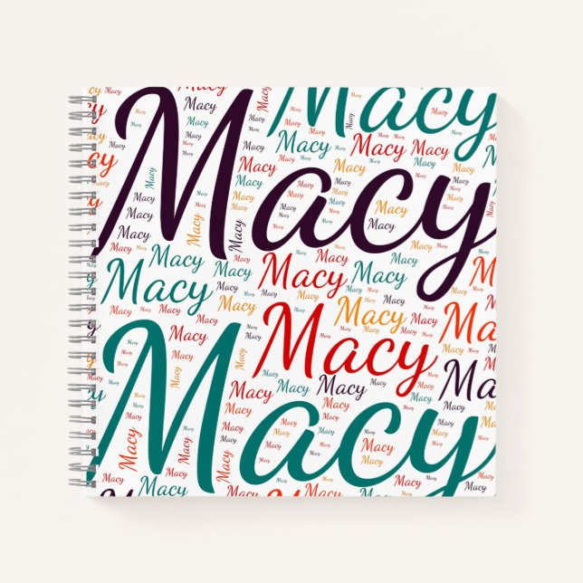 Carnet Macy (Devant)