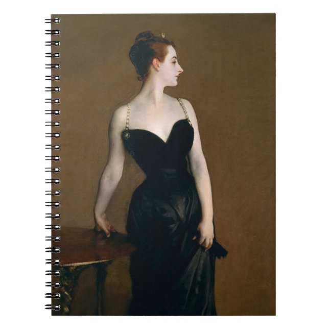 Carnet Madame X par John Singer Sargent (Devant)