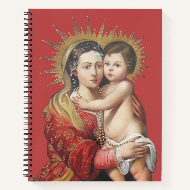 Carnet Madone et Enfant (Devant)