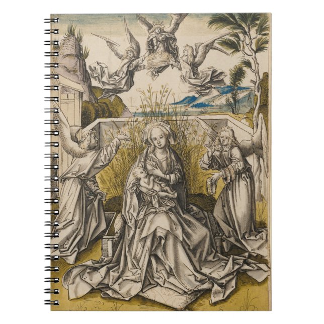 Carnet Madonna et anges dans un paysage | c.1500 (Devant)
