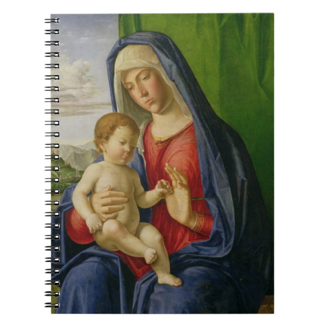 Carnet Madonna et enfant, 1490s (Devant)