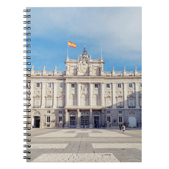 Carnet Madrid Espagne Palais Royal Forteresse (Devant)