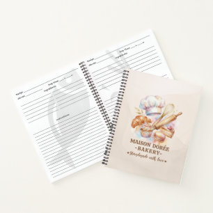 Carnet Magasin de Boulangerie Pâtissier Dessert Sucreries