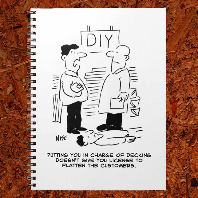 Carnet Magasin de détail Superstore Travailleur et gestio (Créateur téléchargé)