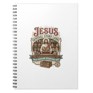 Carnet Magasin Général Jésus Étiquette Magasin Général Jé