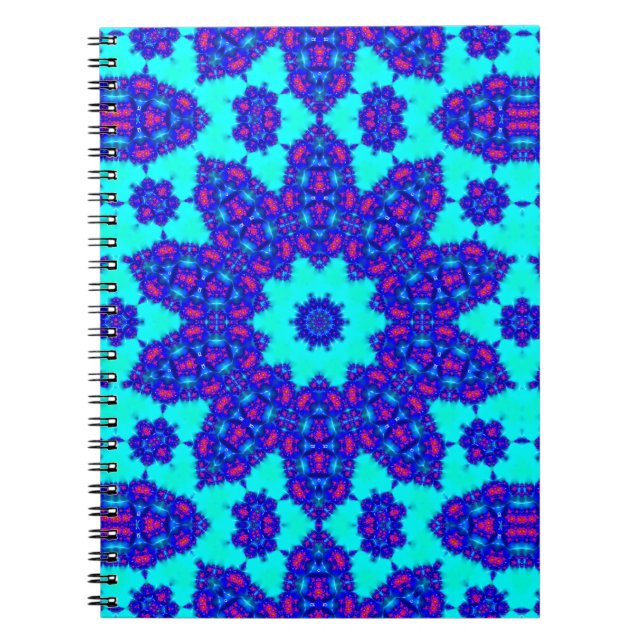 Carnet Magic Blue kaléidoscope a prospéré (Devant)