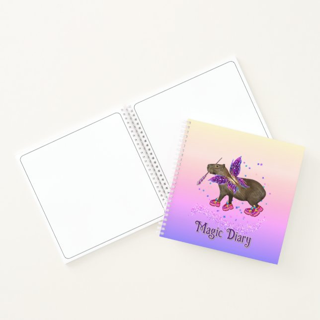Carnet Magic capyfairy (Intérieur)