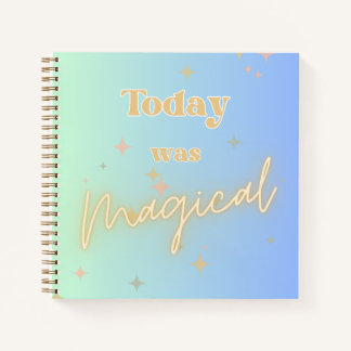 Carnet Magic Theme Park Autograph Scrapbook