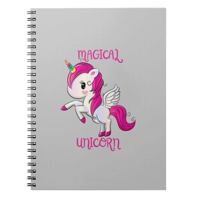 Carnet Magic Unicorn Lover Fan Club (Devant)
