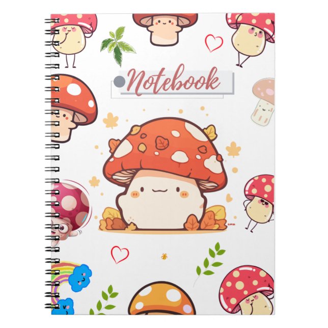 Carnet Magie des champignons (Devant)