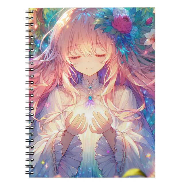 Carnet Magique Ethereal Anime Girl (Devant)