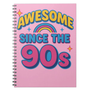 Carnet Magnifique depuis les années 90 - Colorful Retro Y