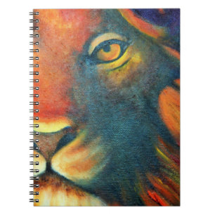 Carnet Magnifique Lion Head Portrait Regal et Fière