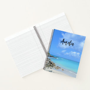 Carnet Magnifique plage tropicale turquoise