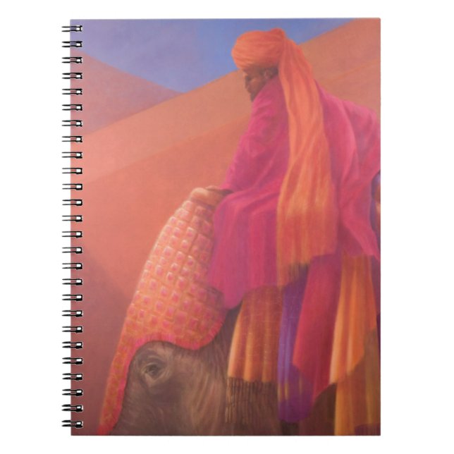 Carnet Mahout et éléphant (Devant)