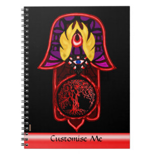 Carnet Main de Hamsa feat : Arbre de Vie 3