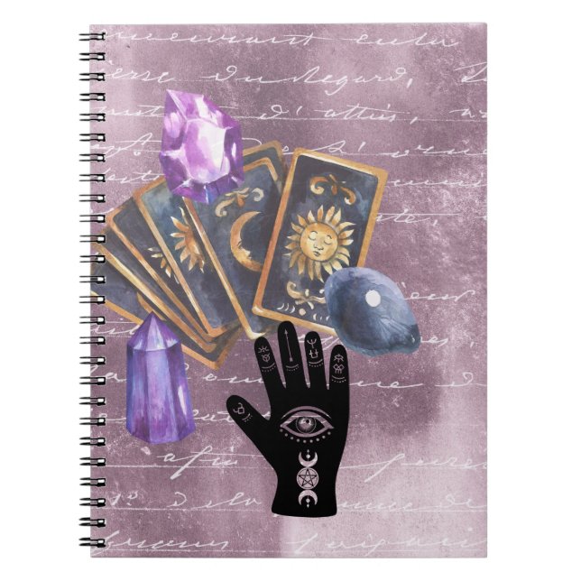 Carnet Main magique enchantée (Devant)