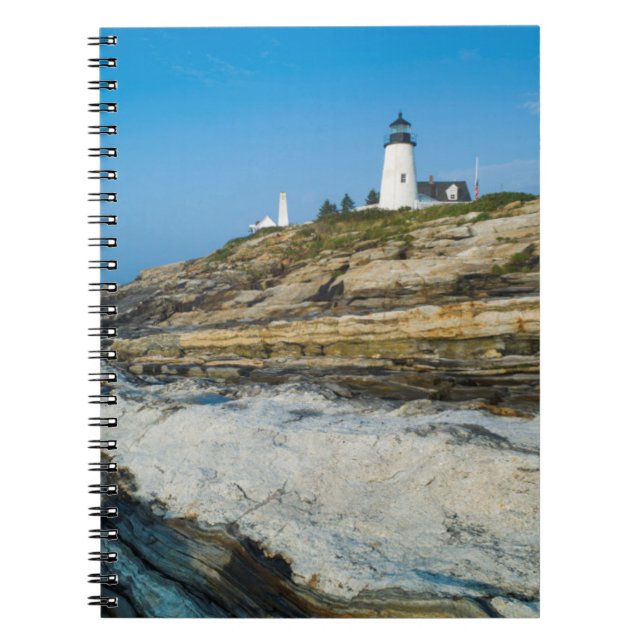 Carnet Maine, Pemaquid Point, phare de Pemaquid Point (Devant)