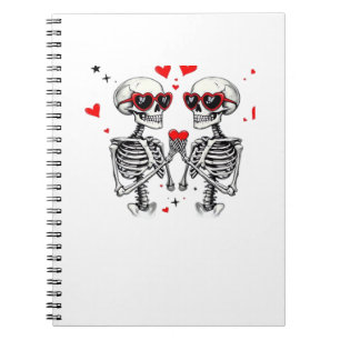 Carnet Mains Coeur Squelette Pour Trending