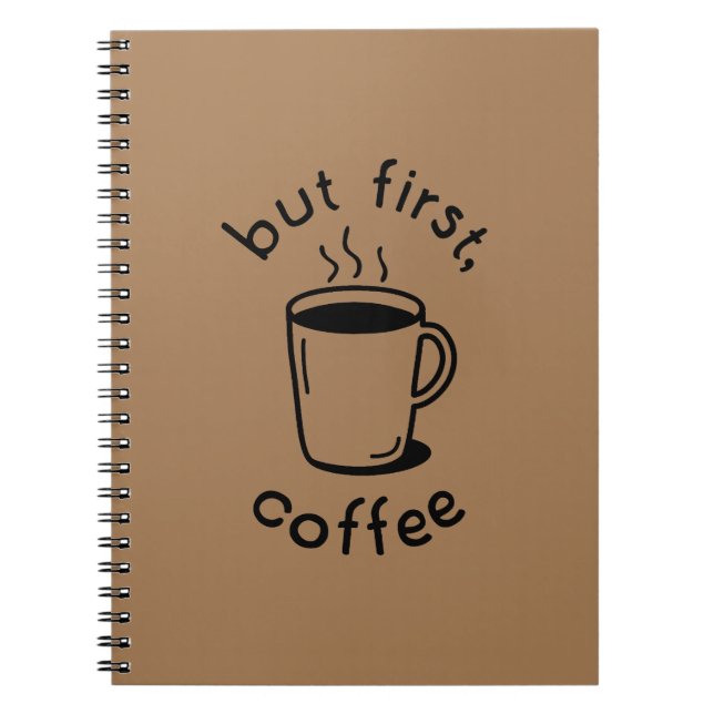Carnet Mais D'Abord, Le Café (Devant)