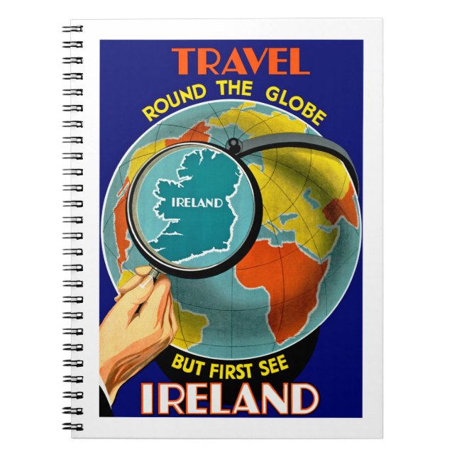 Carnet Mais Voyez D'Abord L'Irlande ! (Devant)