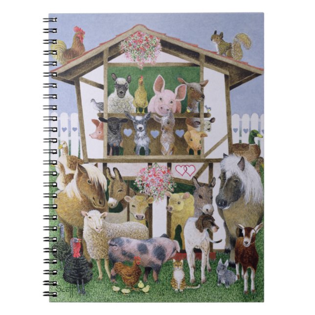 Carnet Maison de théâtre animale (Devant)