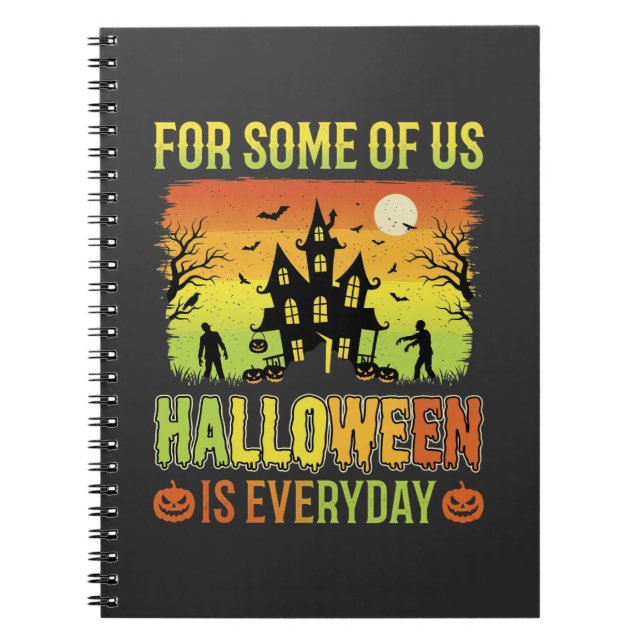Carnet Maison Hantée Halloween Pour Certains D'entre Nous (Devant)