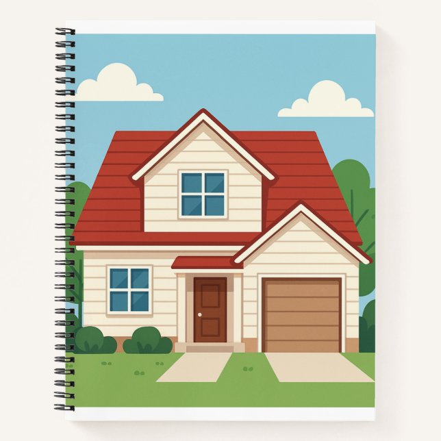 Carnet Maison simple (Devant)