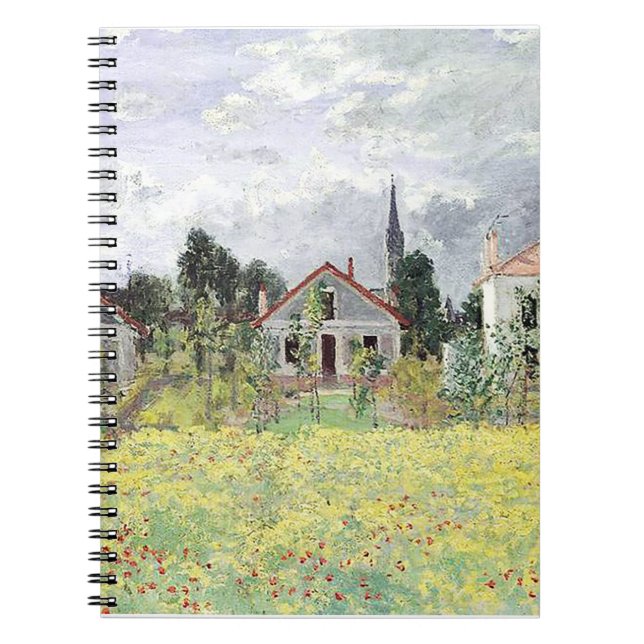 Carnet Maisons à Argenteuil Claude Monet (Devant)