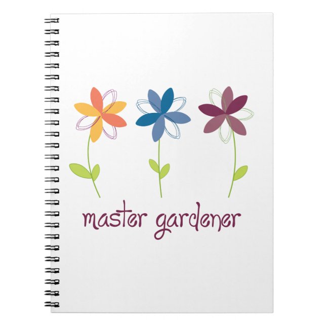 Carnet Maître Gardener (Devant)