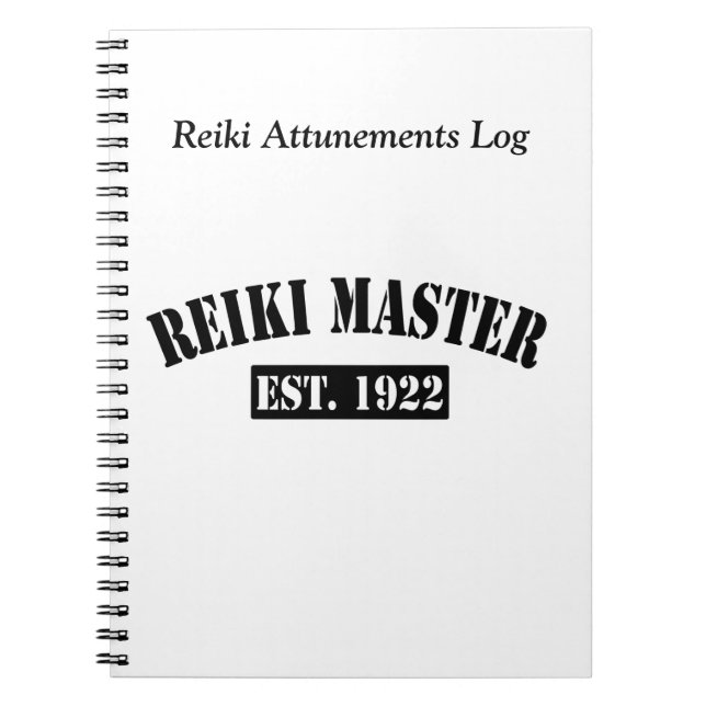 Carnet Maître Reiki (Devant)