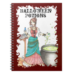 Carnet Maîtresse de breuvages magiques - recette/carnet
