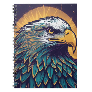 Carnet Majestic Bald Eagle