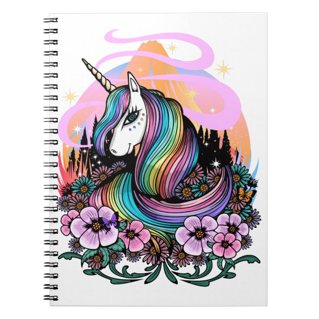 Carnet Majestic Unicorn (Devant)